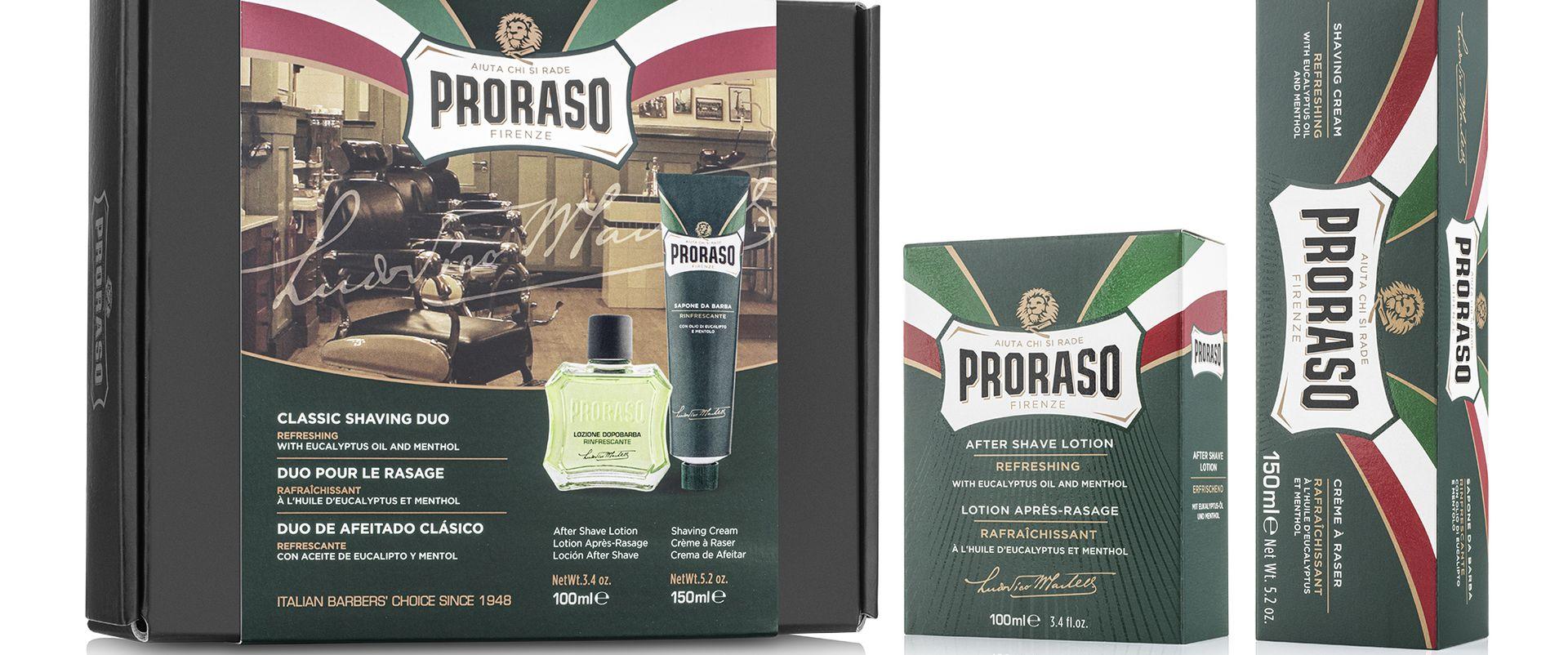 Precyzyjne golenie we włoskim stylu z marką Proraso